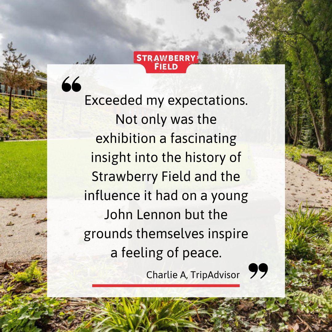 strawberryfield's tweet image. We love reading about your trips to #StrawberryField! If you've enjoyed a visit to us, please leave feedback on TripAdvisor to help share all the reasons people should come here 👉 ow.ly/NjBR50MI0J6

#GatesOpenForGood #LiverpoolDaysOut #TripAdvisor #TripAdvisorReview