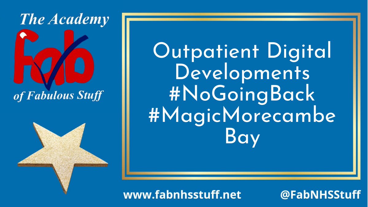 FabNHSStuff's tweet photo. Check out this #NoGoingBack presentation on Outpatient Digital Developments, including Virtual Reality wards for respiratory patients and their patient information system...
https://t.co/navqRvARgx
#UrgentEmergencyCareReport2023 #VirtualRemoteCare @RoyLilley @ShaneTickell https://t.co/LtU7xhczZA