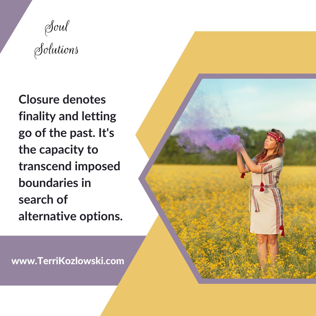 tmkozlowski's tweet photo. What does closure mean to you?
#SoulSolutions #ClosureMyth #LetItGo #NoClosure https://t.co/9aLk6xH0Bx