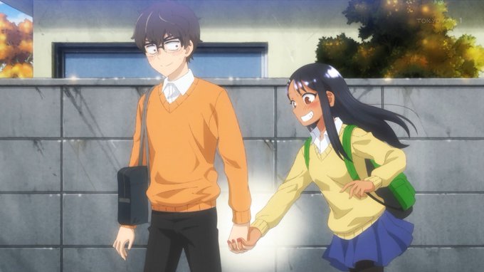 おてて繋いじゃった #nagatoro #tokyomx 