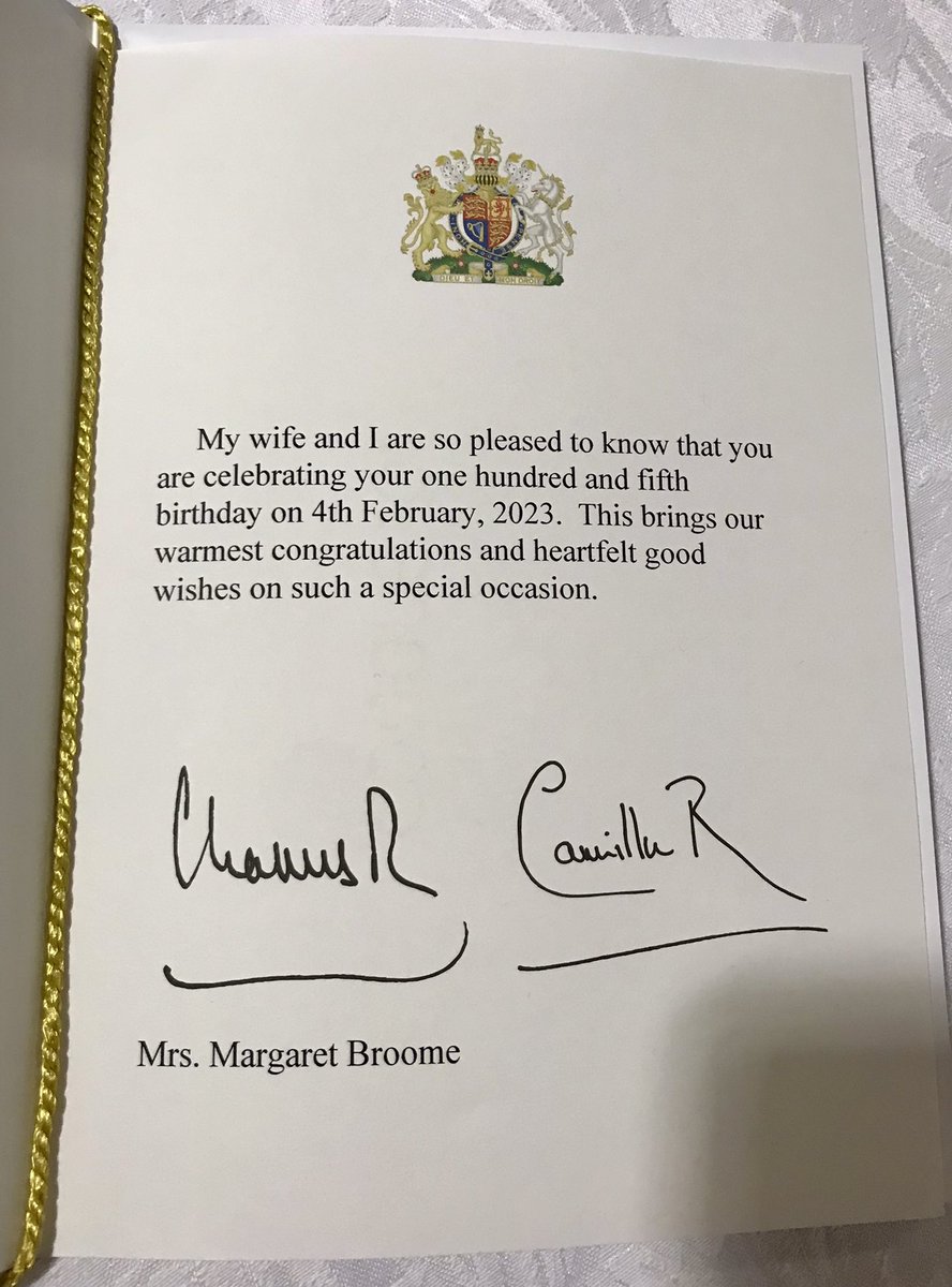 Another amazing milestone for my 105 year old Grandma…😘👍🍾