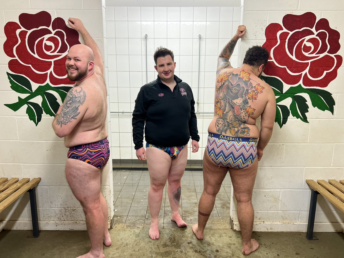 lancers_rfc's tweet photo. Couple of weeks ago we received a gift from the oddballs and yesterday we decided to do a little post-training, changing room photoshoot! 📸🩲🏈

Enjoy! 💃

Big thank you to @myoddballs for their very comfy underwear!

#gayrugby #inclusiverugby #rugbyforall #oddballs #lancers https://t.co/Ytt3DbQJHX