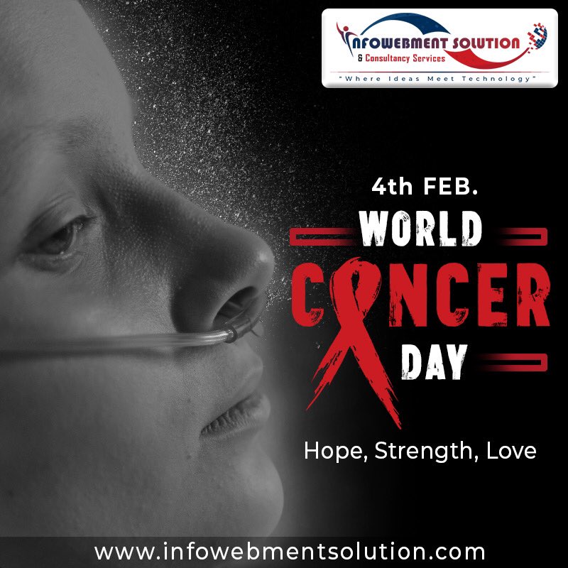InfowebmentS's tweet photo. #WorldCancerDay, let's take a moment to remember those we have lost to cancer and stand in solidarity with all who are fighting the disease. Let us pledge to fight this battle together and make strides towards better treatments and support for patients worldwide.
#Infowebment 🇮🇳 https://t.co/fbtNbZK9uU