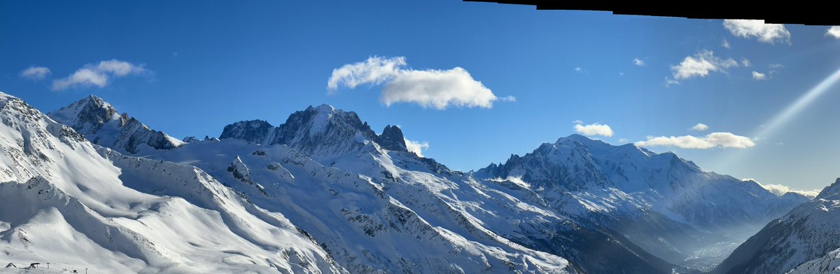 Aiguille du Chardonnay to Mont Blanc