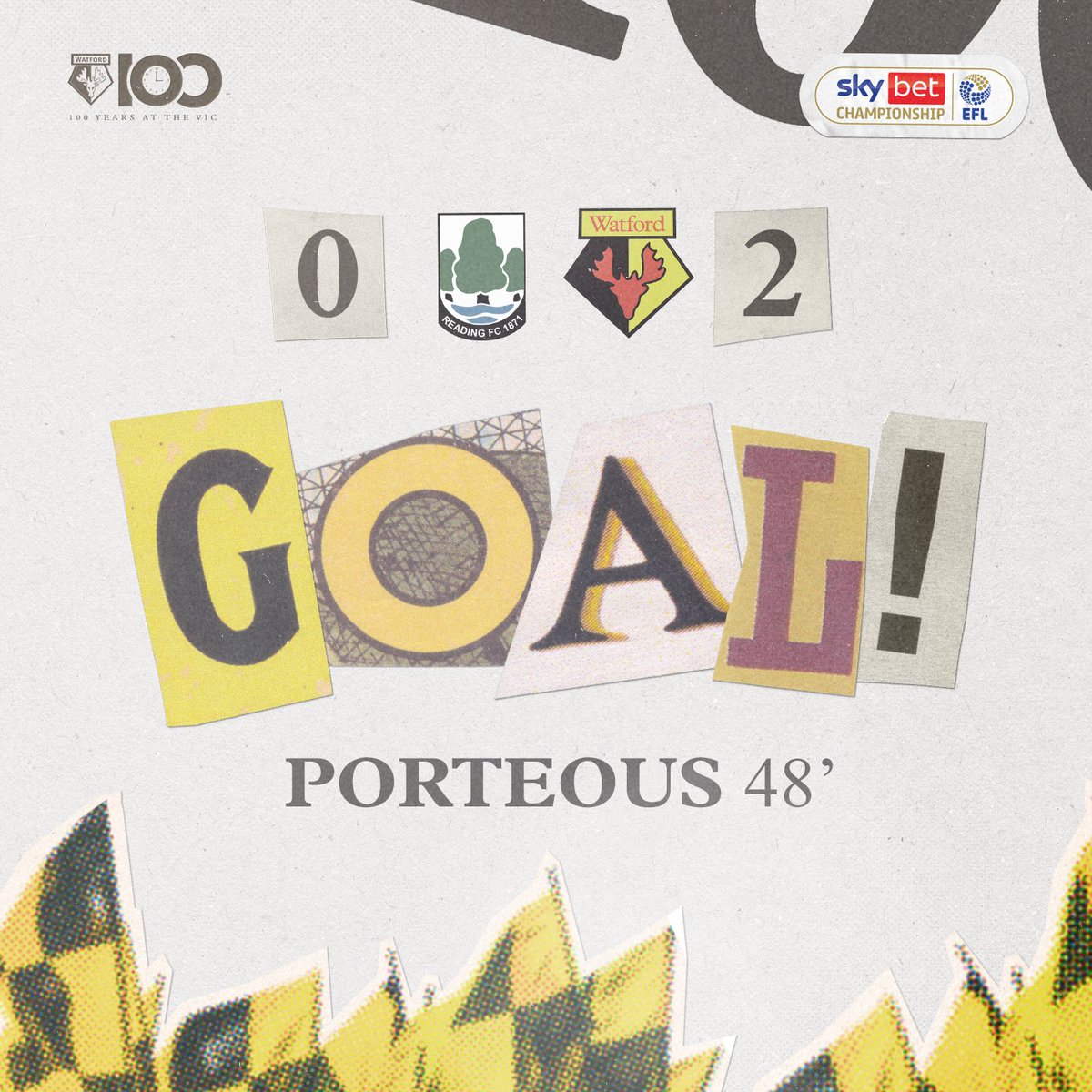 Watford Football Club tweet media