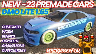 NEW DMO LITE 1.65 IMPOUND SAVE
youtu.be/sKAiEAEUWag
23 ‐ PREMADE CARS - 3D CHAMELEON WORN MIXES
Create Some New DMO Drops
youtu.be/sKAiEAEUWag
#gta #gta5 #dmo #dmolite #dmodrops #dmocars #newsave #moddedcars #gtacars #savewizard #saveeditor #fyp #interiorcolors #gta5online