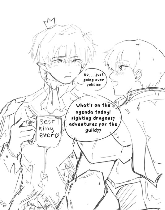 royalty NJ and his royal guard SJ <3 