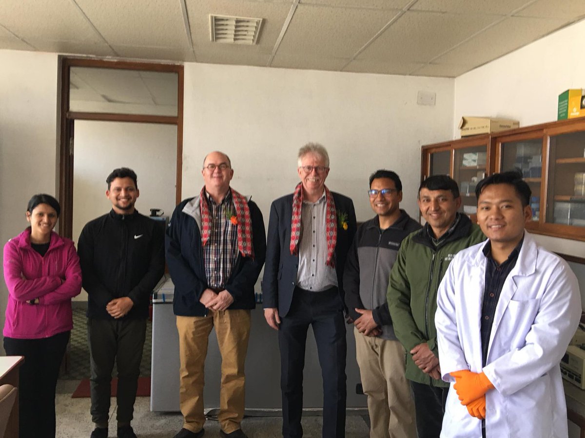It was great to have Dr. John van Ruiten and Dr. Gerben Mellema from <a href="/Naktuinbouw/">Naktuinbouw</a> in NARC-Molecular Plant Pathology Lab. We discussed about potential collaboration and knowledge exchange for plant disease diagnosis in Nepal.