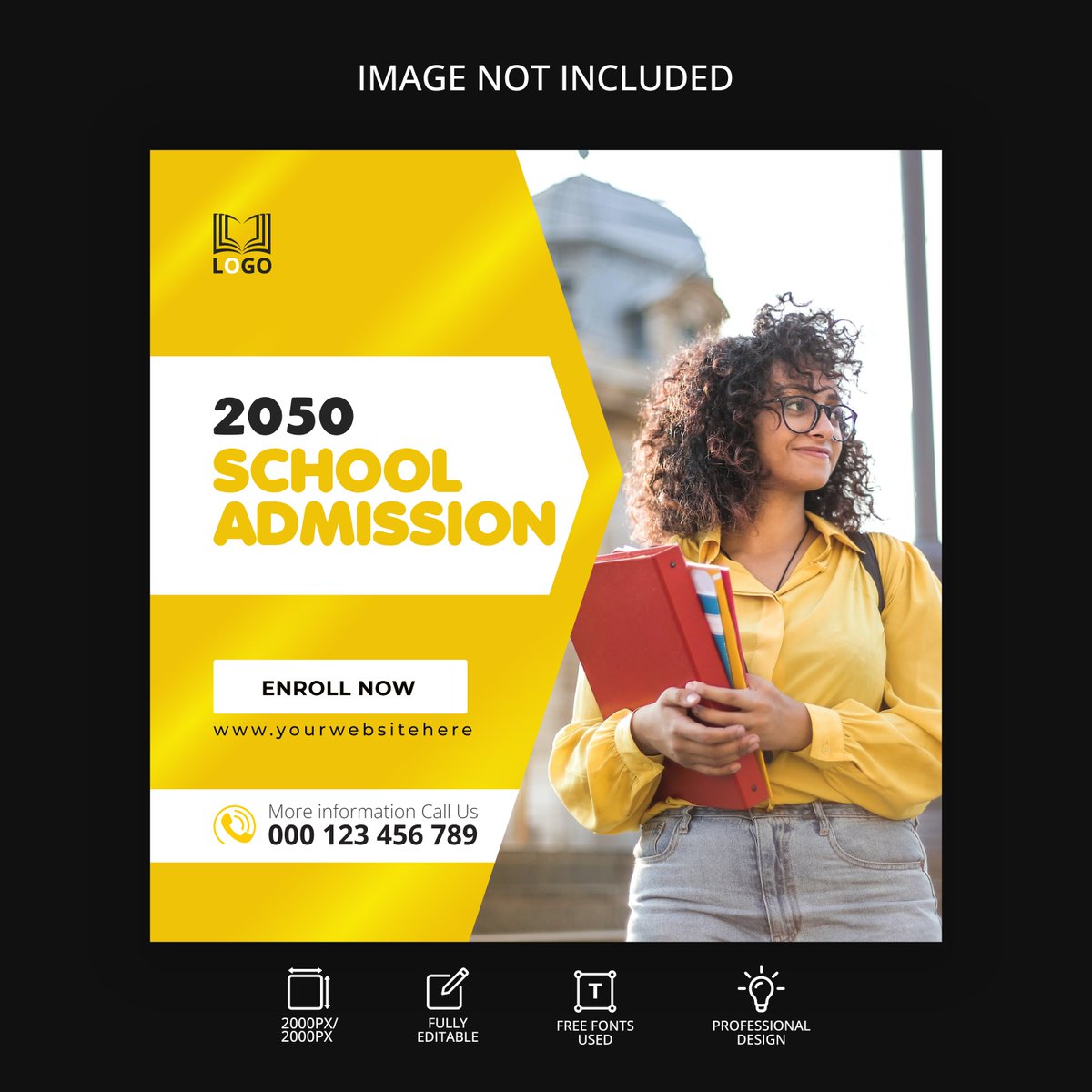 Al Salman Raihan (@_salman_raihan) on Twitter photo Another Social media post or Instagram post school admission completed in Adobe stock
Contact us:
mdselimreja1718@gmail.com
#play #poster #back #book #corporate #graphic #children #education #junior #group #square #admission #ads #simple #Elementaryschool #promo #high Another Social media post or Instagram post school admission completed in Adobe stock
Contact us:
mdselimreja1718@gmail.com
#play #poster #back #book #corporate #graphic #children #education #junior #group #square #admission #ads #simple #Elementaryschool #promo #high
