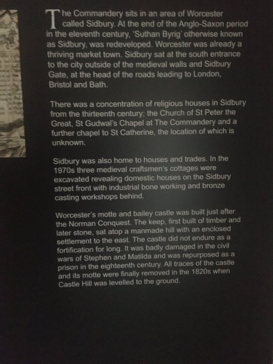 sc_wadsy's tweet photo. When you find out the exhibits in a museum were found on a dig you volunteered on as a teenager. #Commandery https://t.co/nGfqpGdPIW