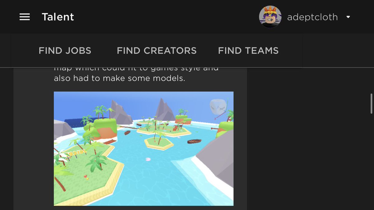 Adept_Dev's tweet image. I’m a 3D modeler looking for work . Pricing at 5$+ . I can make low poly assets and more
#RobloxHiring #RobloxUSD #RobloxBuildingCommission #robloxcommisions