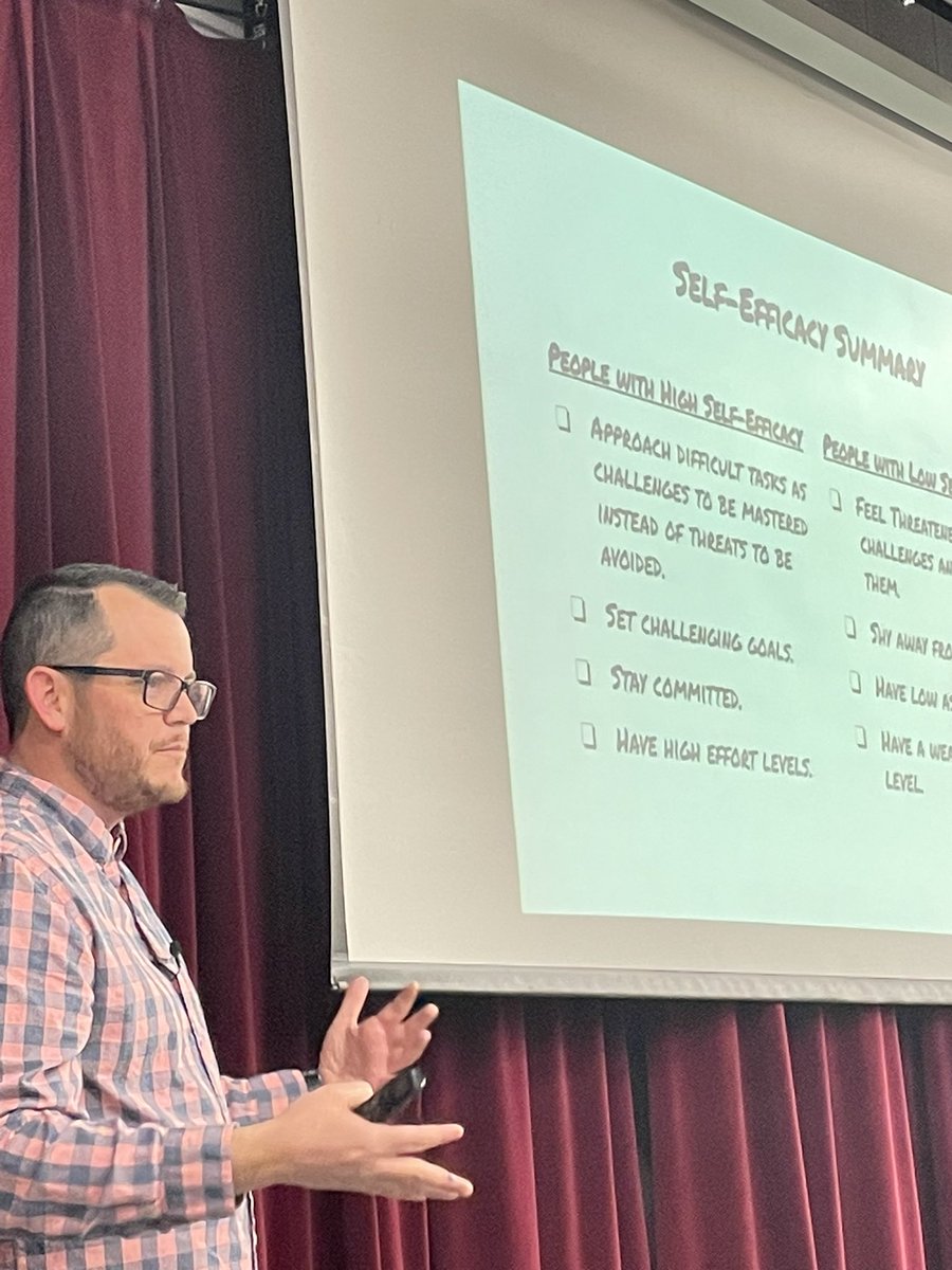 Learning about self-efficacy from @Coach_Rarick at #EdcampStGeorge and thinking about challenges of the future as opportunities.