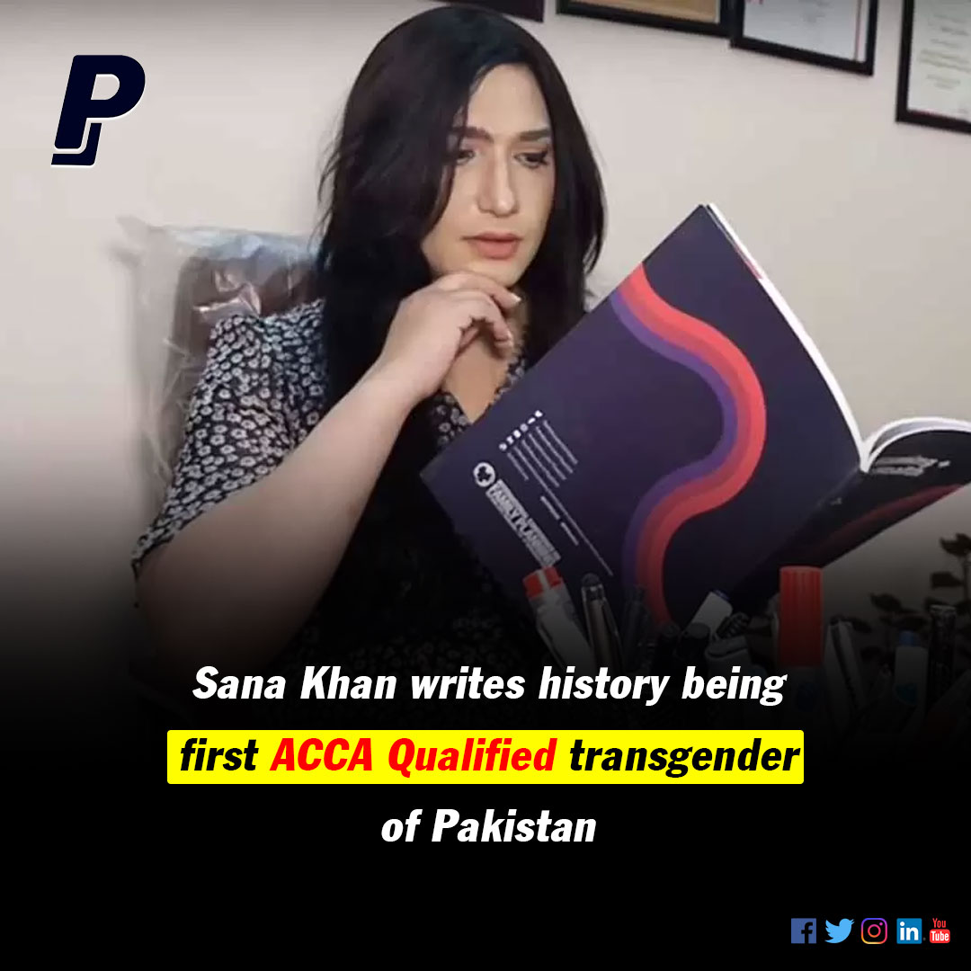Real_PLegacy's tweet photo. Sana Khan - a resident of Multan and a transgender - has broken barriers despite the plethora of challenges she faced including getting disowned by her family. She is currently serving as a finance manager after completing her ACCA.

#jobs #jobssearch #finance #acca https://t.co/yRchZVtWDK