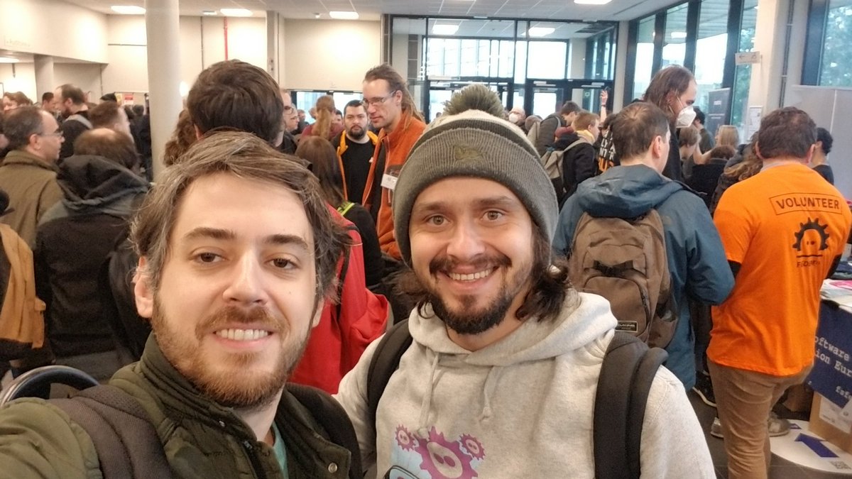 liviuchircu's tweet image. Finally, after 2 years of online-exclusive presence, #fosdem23 has come back to life! #opensips #openSource #belgianBeer