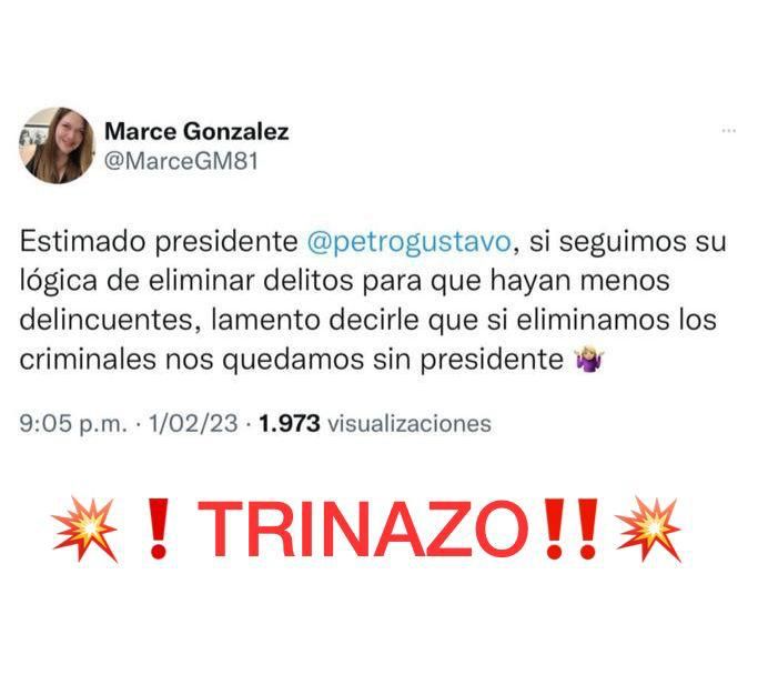 blanco_cucalon's tweet photo. La saco del estadio. La pura realidad @petrogustavo https://t.co/ji846FcO25