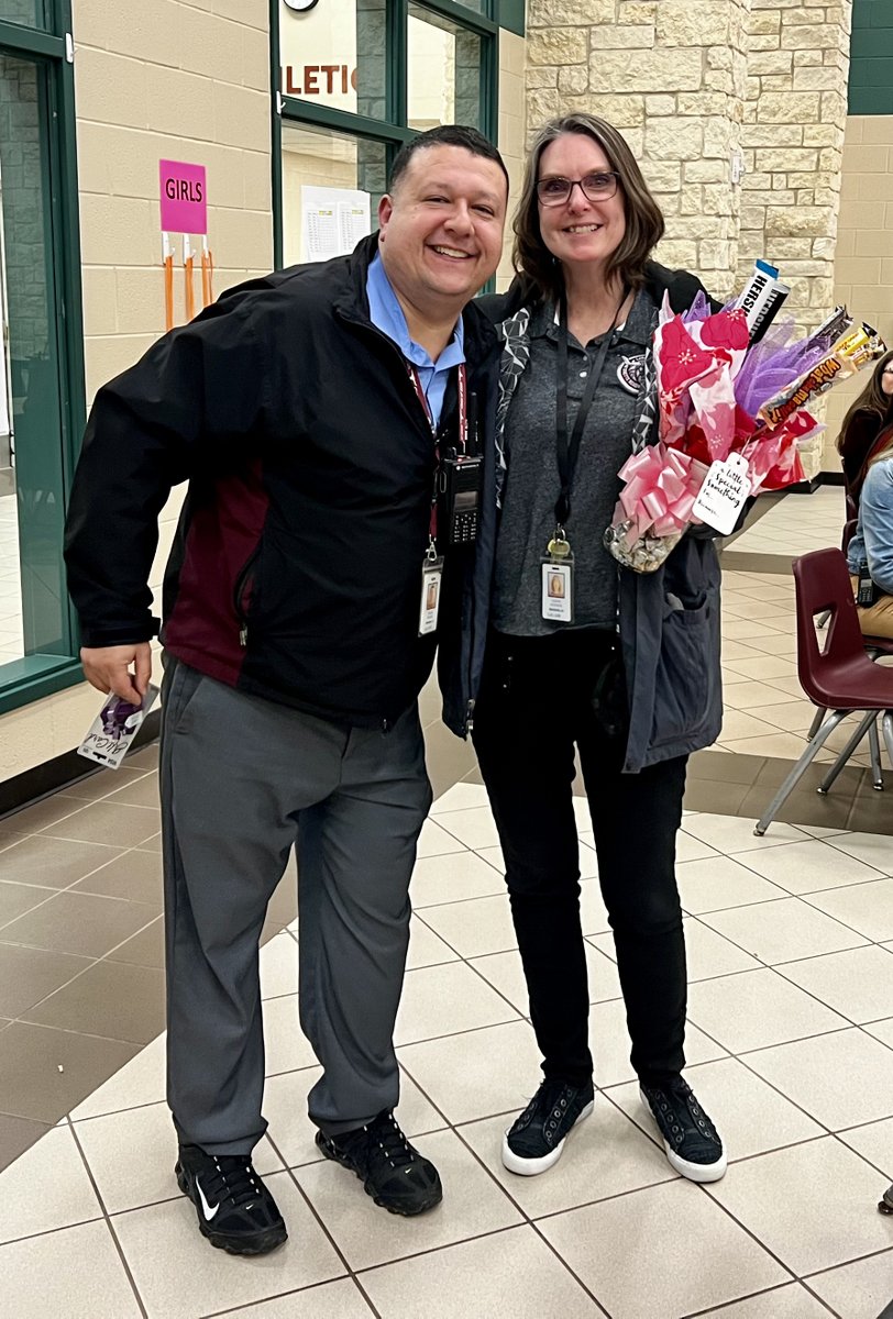 Reading Junior High is pleased to announce our Teacher of the Year, Coach Gann, and our Para of the Year, Mrs. Korenek! Thank you, Coach Gann &amp; Mrs. Korenek, for going above and beyond for our Longhorn family!
