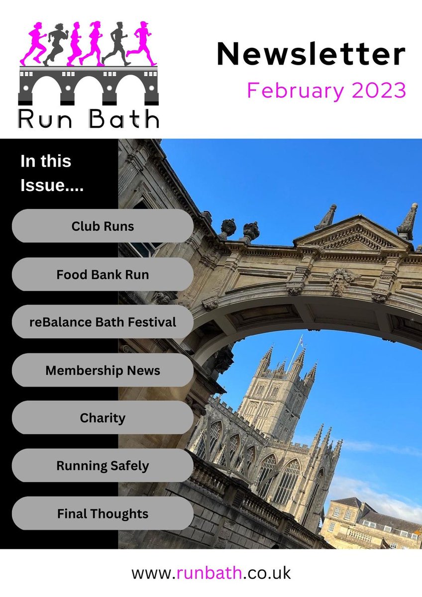 RunBath's tweet image. Newsletter February 2023 - mailchi.mp/e4b53973593f/n…