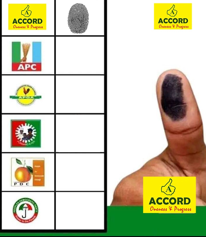 Samdeiza100's tweet photo. #ACCORDparty  remain the best alternative. @pciforpresident @AccordPartyNG @NGdecides2023 @vanguardngrnews @legitngnews @LeadershipNGA @TheNationNews  @inecnigeria #VoteWisely #voteACCORDingly https://t.co/mflcQJdW1L