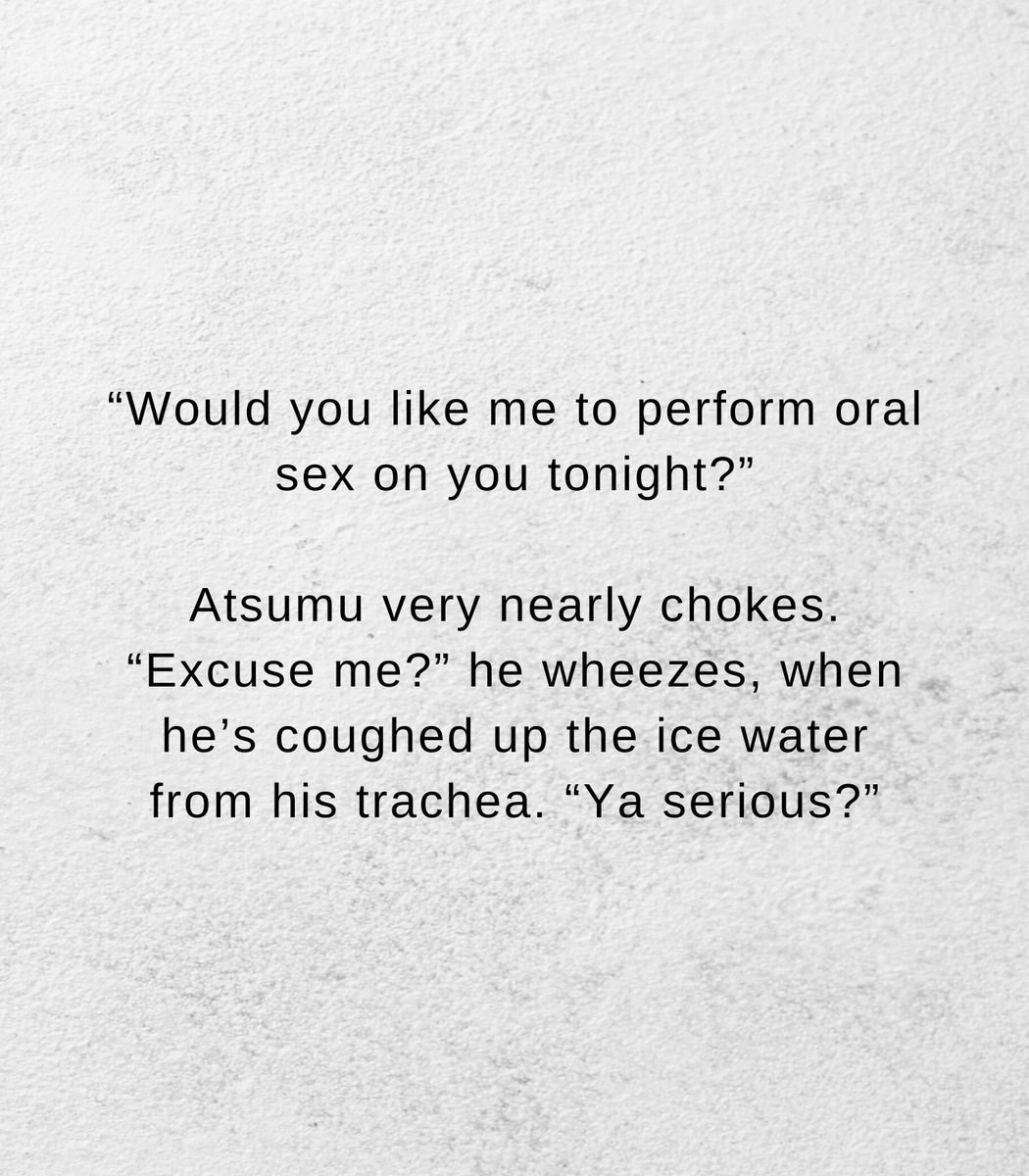 cerasific's tweet photo. The Hard Stuff - for @tipsyomibb
#sakuatsu || 6.5K || rated E
attempted blowjobs, drunken confessions

🥃 https://t.co/OP4ok7N1JC https://t.co/ZIotUA7f5m