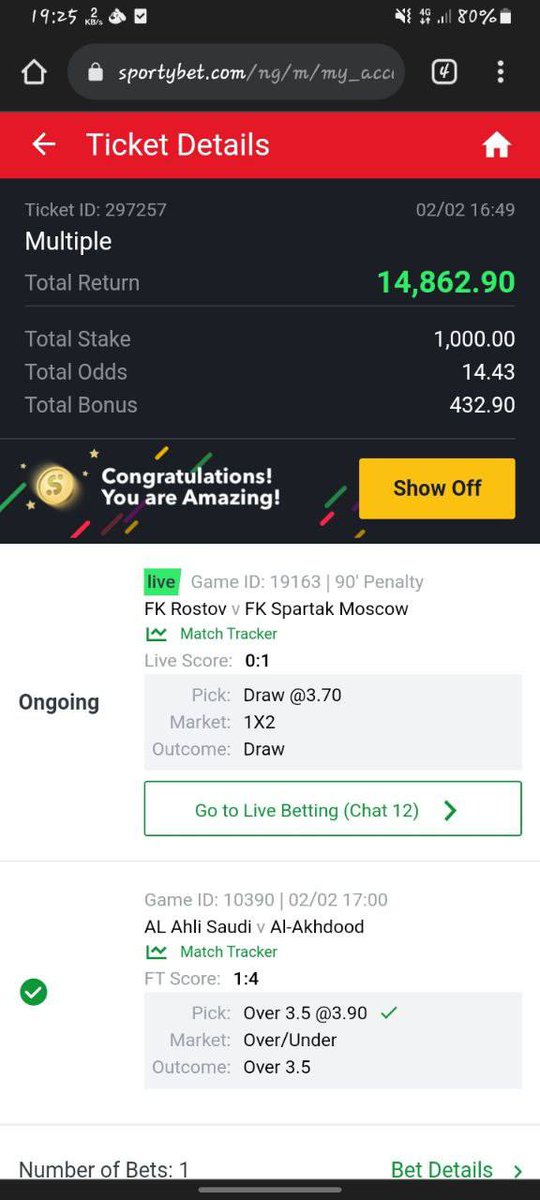 ALWAYS WINNING KINDLY JOIN MY WATSAPP GROUP FOR MORE WINNING NOW 40 ODDS POSTED SHARP chat.whatsapp.com/IDDkqVOOsCR0oj… chat.whatsapp.com/IDDkqVOOsCR0oj… chat.whatsapp.com/IDDkqVOOsCR0oj…