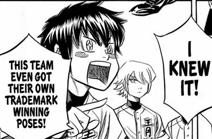kazuyamete's tweet photo. excited eijun is so cute https://t.co/DQ8vyup17s