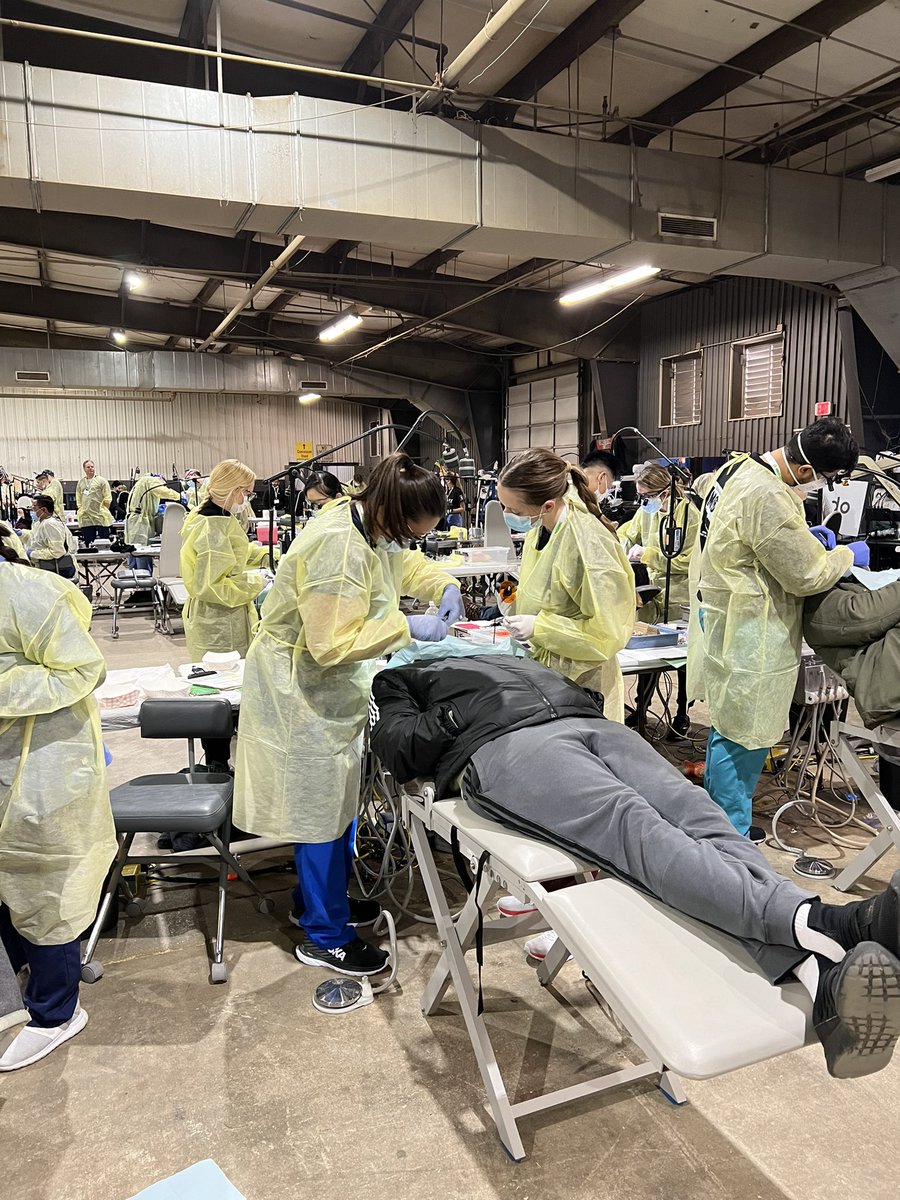 We have taken our last patient for the day! If you weren’t able to make it plan to come next year in Lawton.