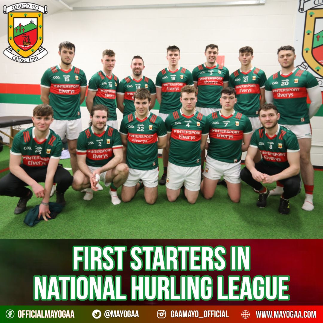 Mayo GAA on Twitter "A historic day for the Mayo GAA hurlers who made