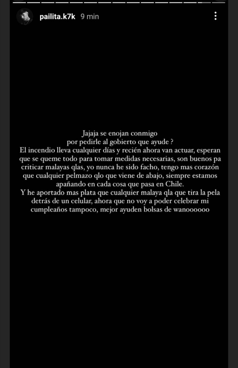 mackajammer's tweet image. #Pailita entiende mucho más que todos los ideologizados que mandan a "educarse". Cualquiera sea el gobierno de turno, si no ACCIONA, hay que apurarlo #Llorones #IncendiosForestales
