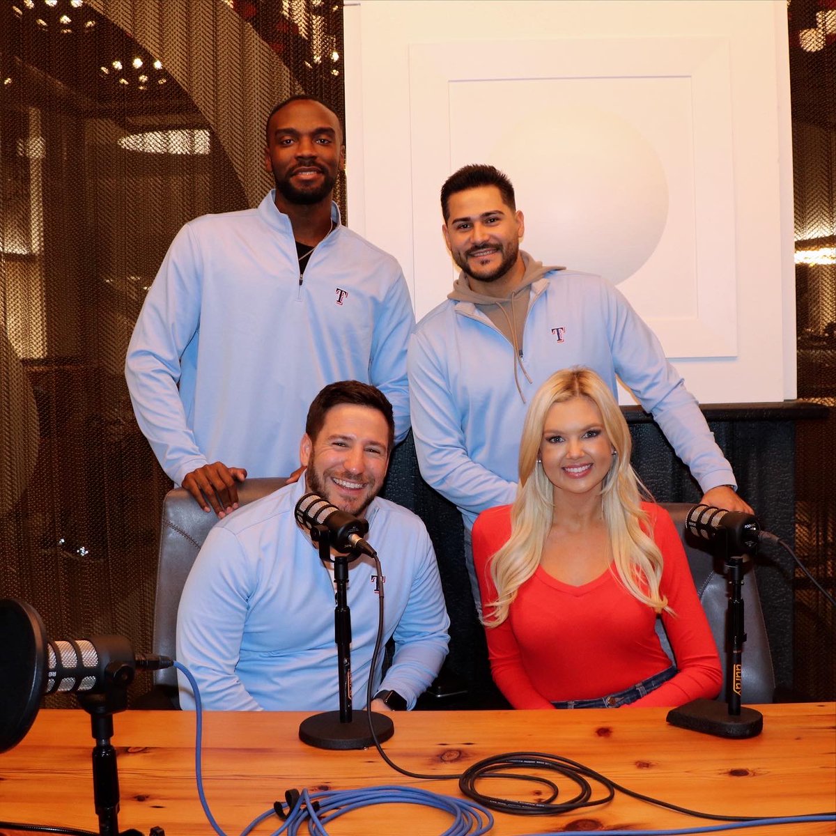 Jared Sandler (@jaredsandler) on Twitter photo Can’t wait for another season of the Straight Up Texas Podcast with my PIC <a href="/hannah_wing/">Hannah Wing Pontikes</a>. Appreciate <a href="/thearn14/">Taylor Hearn</a> and <a href="/MartinPerez54d/">Martin Perez</a> for joining us. Be on the lookout for a special announcement about this year’s pod! Can’t wait for another season of the Straight Up Texas Podcast with my PIC <a href="/hannah_wing/">Hannah Wing Pontikes</a>. Appreciate <a href="/thearn14/">Taylor Hearn</a> and <a href="/MartinPerez54d/">Martin Perez</a> for joining us. Be on the lookout for a special announcement about this year’s pod!
