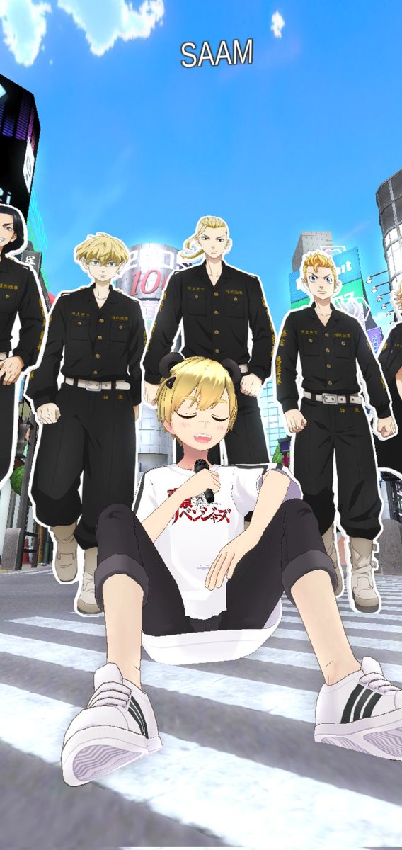 saamnation's tweet photo. Enjoying my day off. Master, would you mind if I try a street rapper role?

#TokyoRevengers #REALITY #SAAM #CookiePanda #VtubersEN #VtubersEN #Butler https://t.co/G5XIHugePj