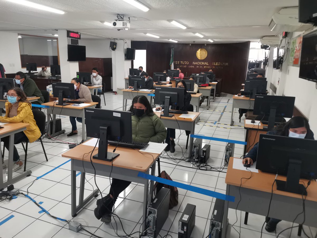 INE_PUEBLA's tweet image. 📌En la Junta Local del #INEPuebla, los aspirantes a cargos o puestos del SPEN del sistema #OPLE,  que acreditaron la etapa de cotejo documental, verificación del cumplimiento de requisitos y examen de conocimientos, realizan su evaluación psicométrica #ConcursoPúblico 2022-2023