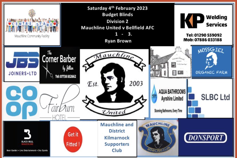 Mauchline United AFC tweet media