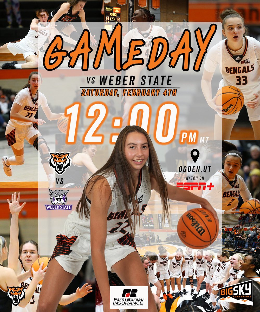 Ready to Ball in Ogden!

📺 Plus.espn.com
📻 Kisu.org
📊weberstatesports.com/sidearmstats/w…

#RoarTogether