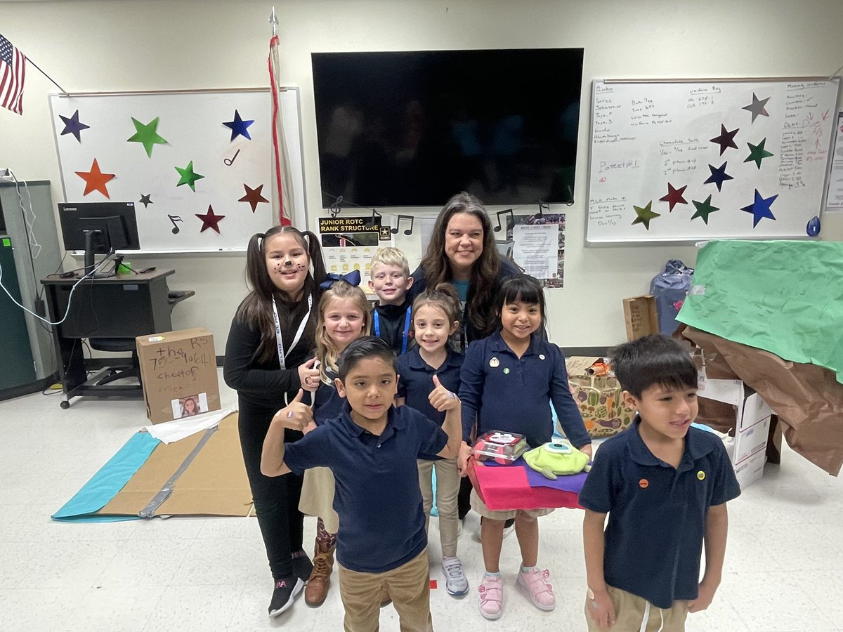 LockeKelly's tweet image. 🤩The Rising Stars, “Range Cheetos,” did an INCREDIBLE job at the Destination Imagination competition today! A special THANK YOU to the one &amp;amp; only @dedelicatovich for being their leader! You are MAGICAL! #northsidepride @mesquiteisdtx @RangeElementary