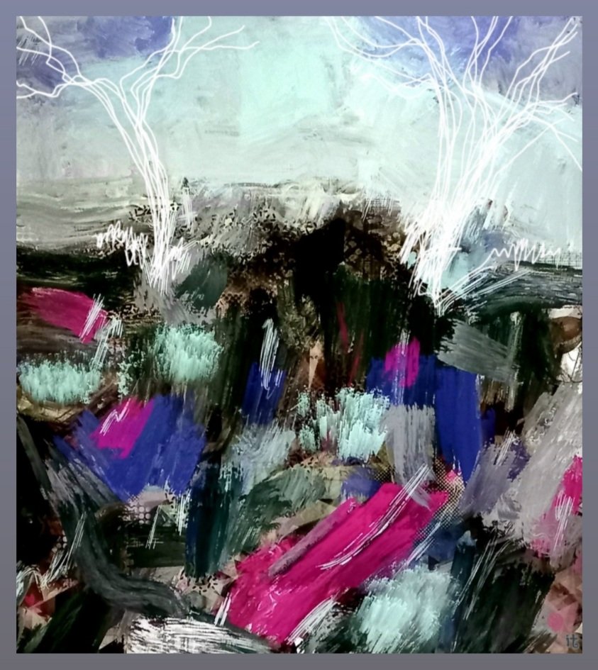 iterpstr's tweet photo. A changing color landscape💜 #freework #colorlandscape #landscapeartist #digitalart #saterdayvibes #colorfullife https://t.co/OtNTXAAse9