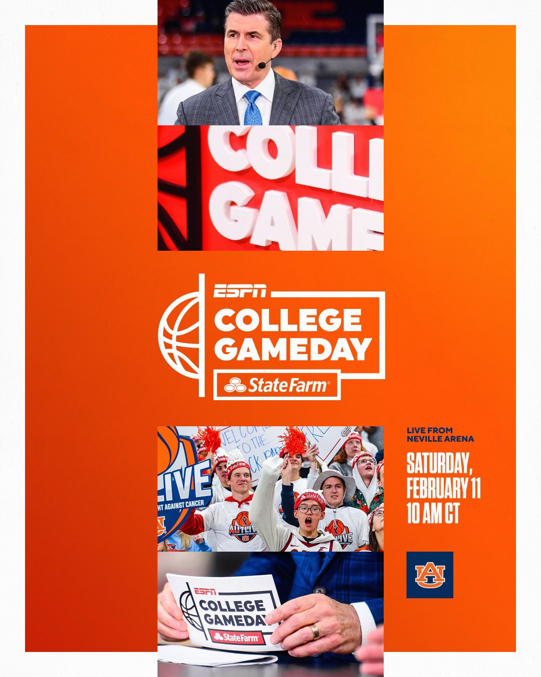 Auburn Basketball on Twitter ".CollegeGameDay is coming to the Plains! Auburn and Duke the