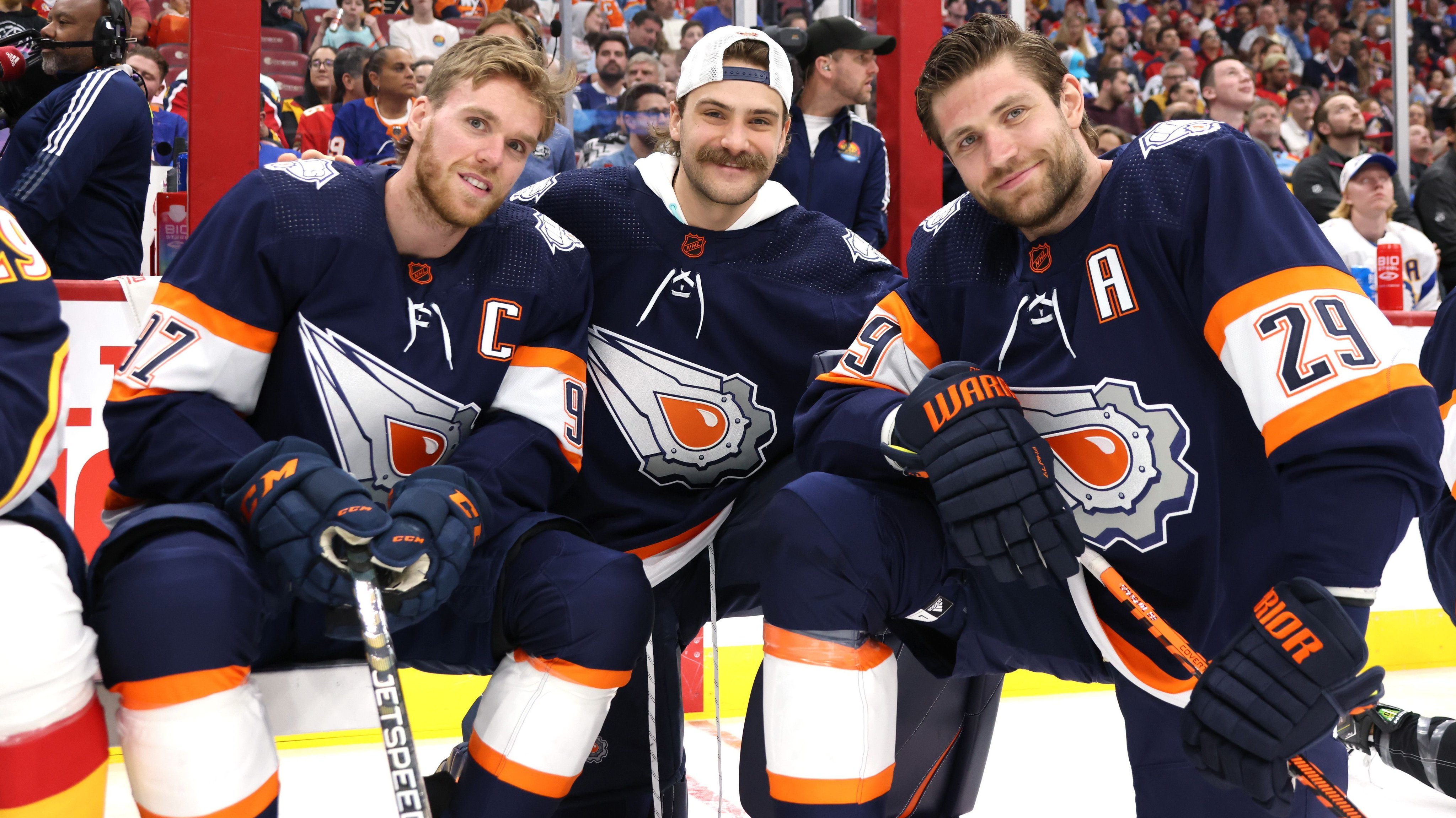 NHL on X: Just some teammates hangin' at #NHLAllStar! 🥹 https