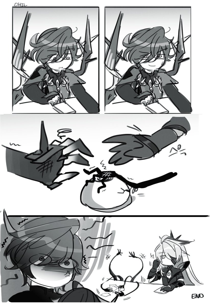 탐라에서 지나가다 본 할리갈리 필승장갑이란 말이 머리속에서 떠나질 않아서... 맘대로 그려버렸습니다...