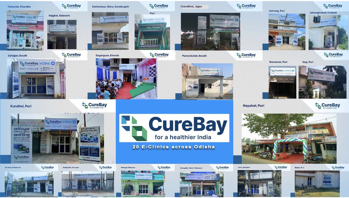 CureBay has created access for high quality and affordable healthcare in 20 remote locations in 9 districts of Odisha … and the journey has just started !
