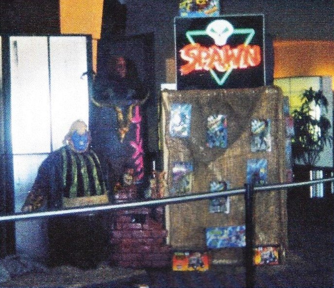 Daily spawn archive on twitter spawn booth display at spawn the