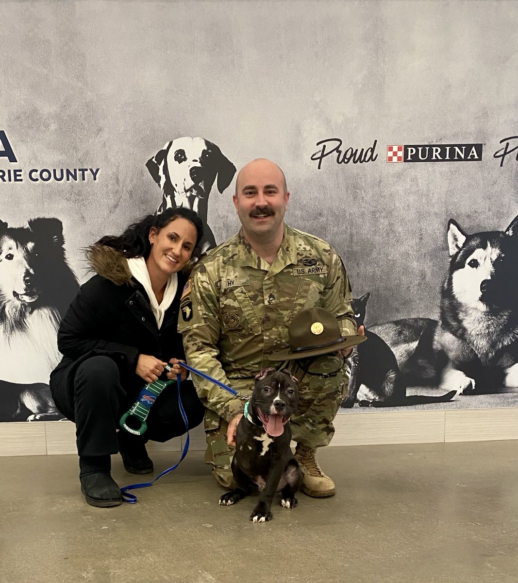 Erie County SPCA, NY on Twitter: "The Hy family from Buffalo adopted