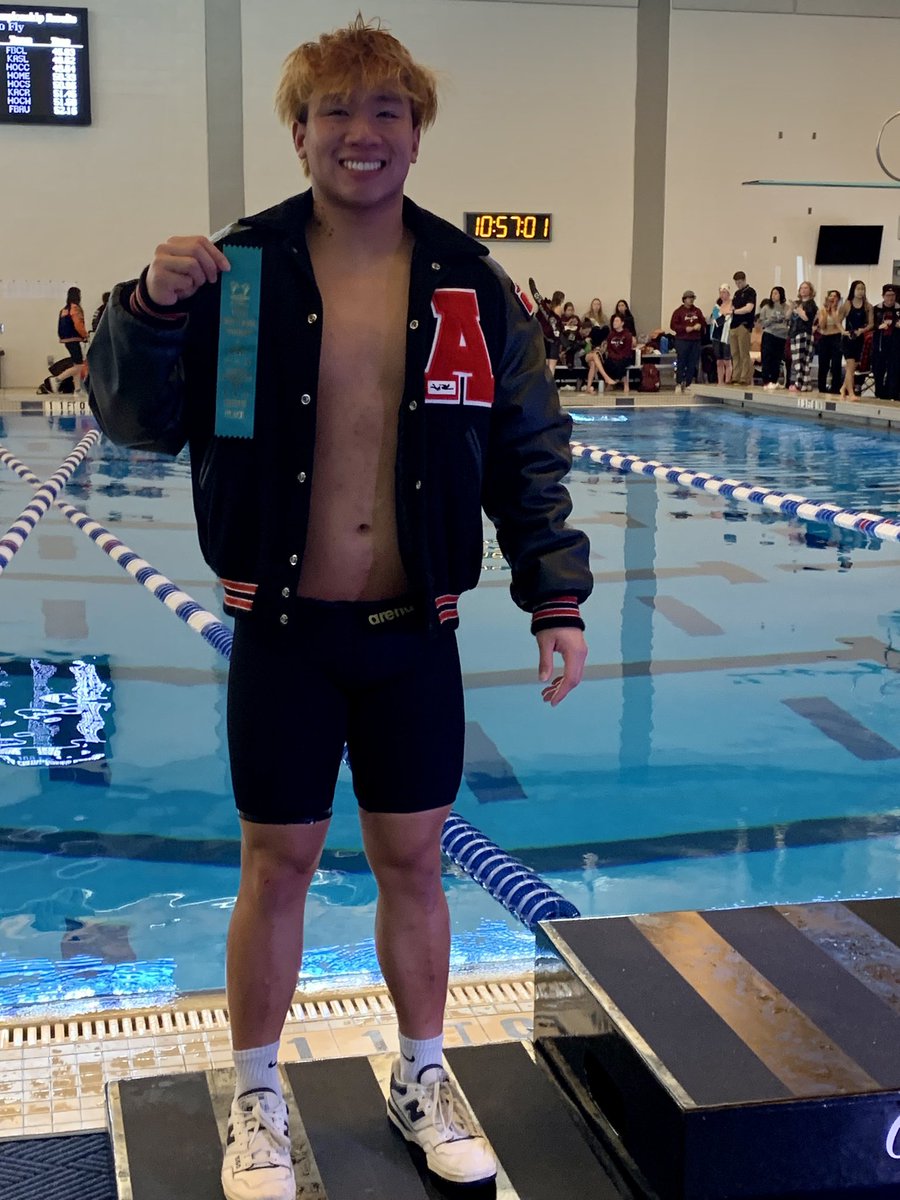 Congrats to Eric Qui for finishing 8th in 100 fly dropping time from prelims.  #ALLIN #BulldogPride  <a href="/FBISDAthletics/">Fort Bend ISD Athletics</a> <a href="/FBISDAquatics/">FBISD Aquatics</a> <a href="/SFAHS_Bulldogs/">Austin High School</a> <a href="/AHSBulldogs/">AHS Bulldog Athletics</a> <a href="/Dawgsportsmed/">Bulldog Sports Medicine</a> <a href="/ahsdawgsquad/">ahsdawgsquad</a>
