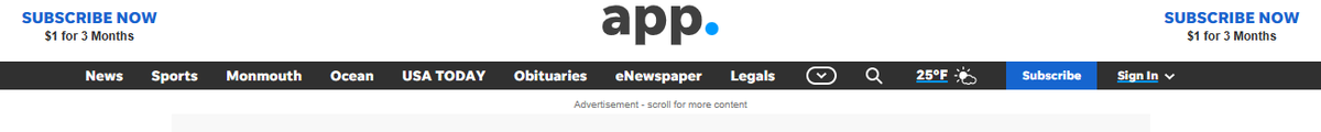 RBrisingNJ's tweet photo. #redbanknj #asbryparknj #APP
Gannet reportedly ceasing under the line commenting on its local newspapers. Asbury Park Press - APP - is owned by Gannet.
Bad day for local journalism https://t.co/z3SD8muuZR