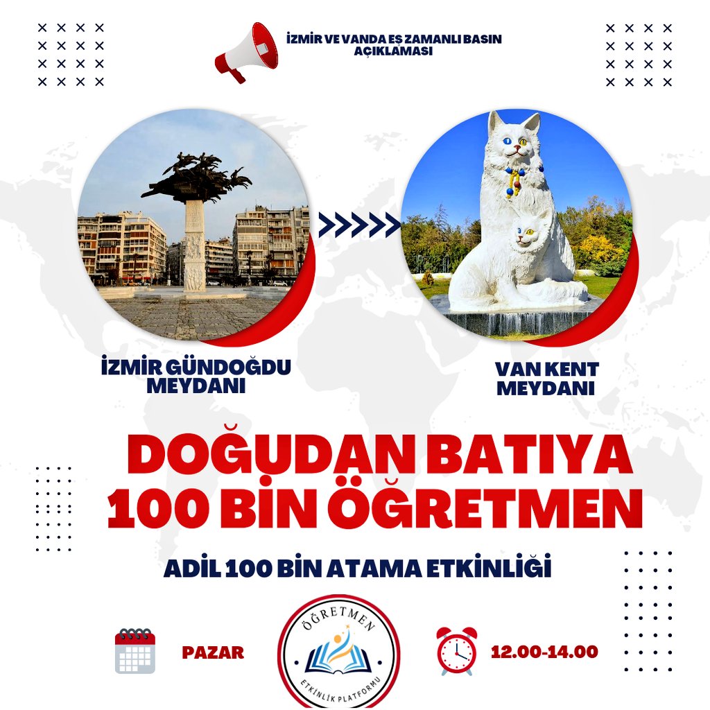 Türkiye Yüzyılı'nda atama bekleyen öğretmenler sorunu olmamalıdır. Atama bekleyen 2022 Kpss puanlı öğretmenler bir an önce 100 bin atamayla atanmalıdır. <a href="/tcmeb/">Millî Eğitim Bakanlığı</a> <a href="/RTErdogan/">Recep Tayyip Erdoğan</a> #DoğudanBatıya100BinAtama