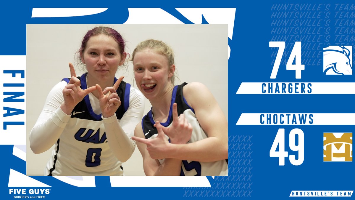 Where there's smoke, there's <a href="/UAH_WBB/">UAH Women's Basketball</a> 🔥