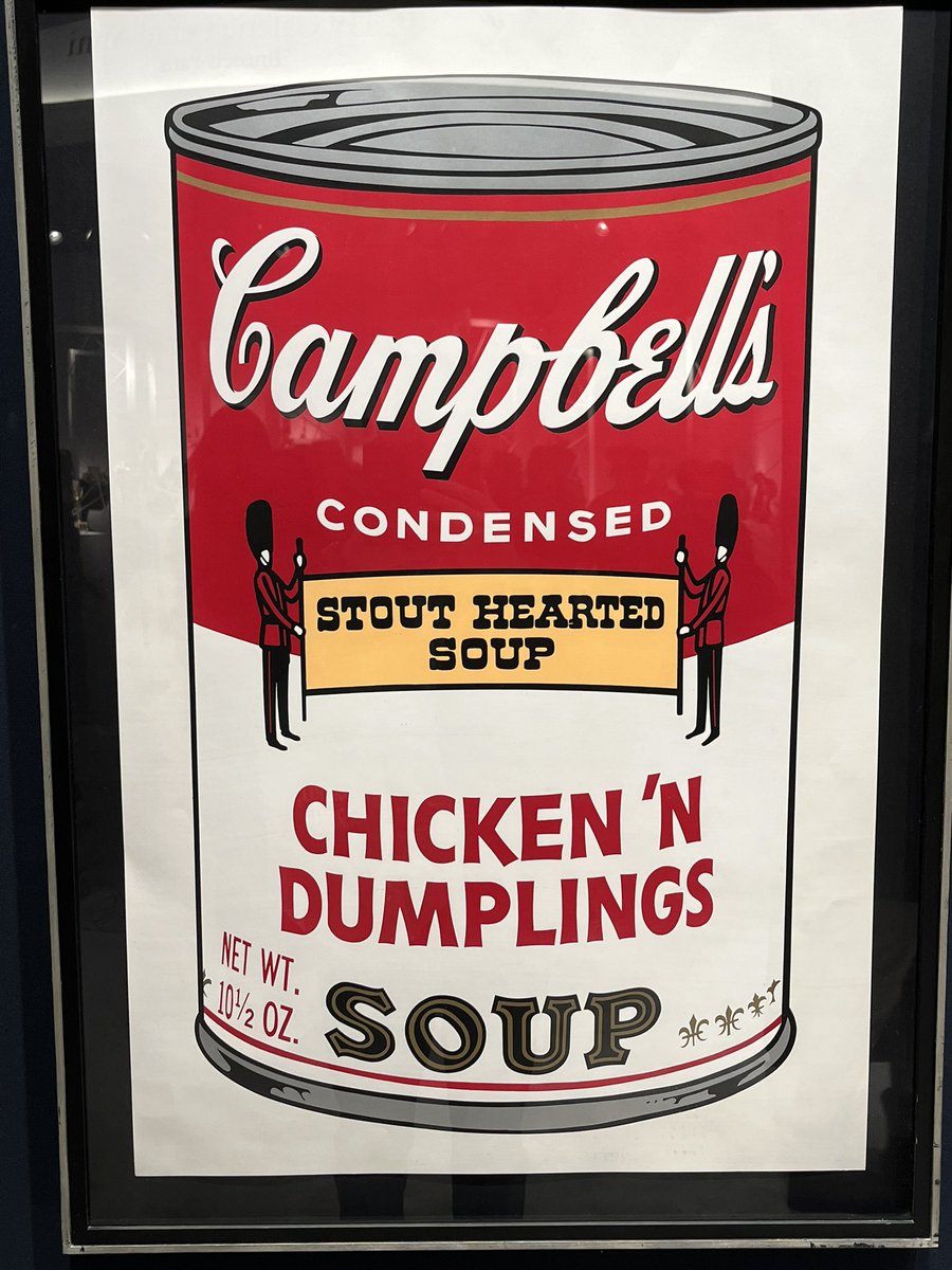 La soupe est restée chez Andy Warhol @BrafaArtFair