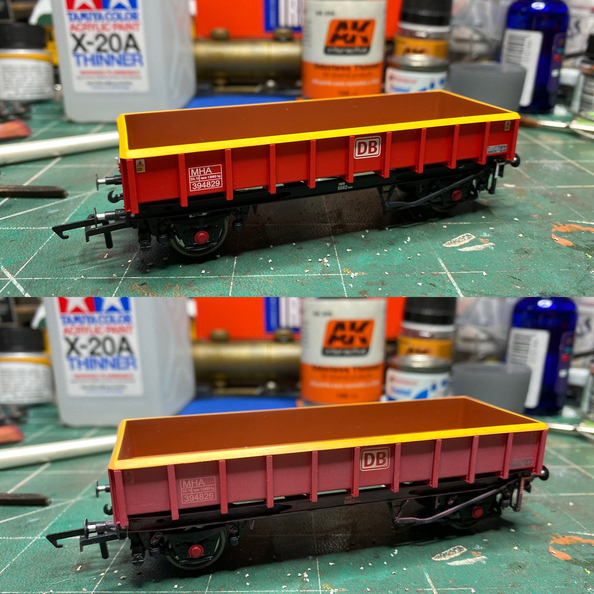 Big_Controller's tweet image. Pinks out! First stage fading down the red! #OMWB #speedmodelling #TMRGUK