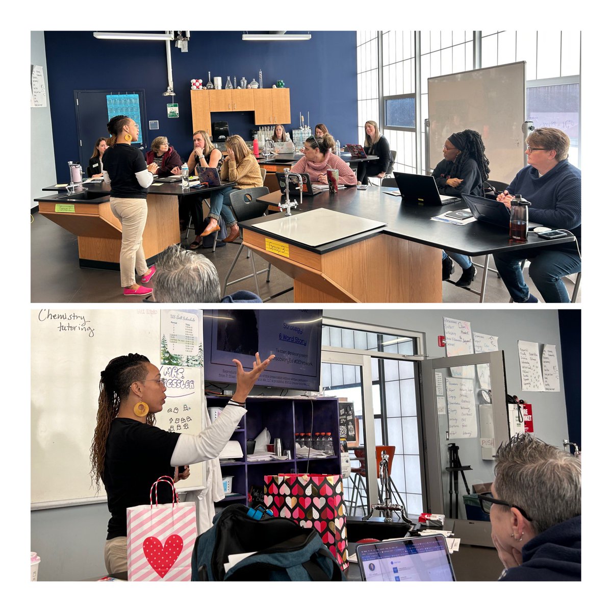 “Variety reduces barriers and builds confidence.” “Students must feel safe to learn.” The Six Word Stories shared by the dynamic presenter @psloanjoseph during her TECHquity session. Transforming the way we see our students. @DiscoveryEd  @apsitjen #edtech