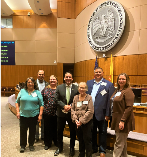LtGovMorales's tweet photo. Members of the Deming Public Schools Board of Education visited the Legislature this week. I am grateful for their service. School boards represent the community’s voice in education, aligning community resources with classroom needs. They put the “public” in public education. https://t.co/GPaHRDw8ZT