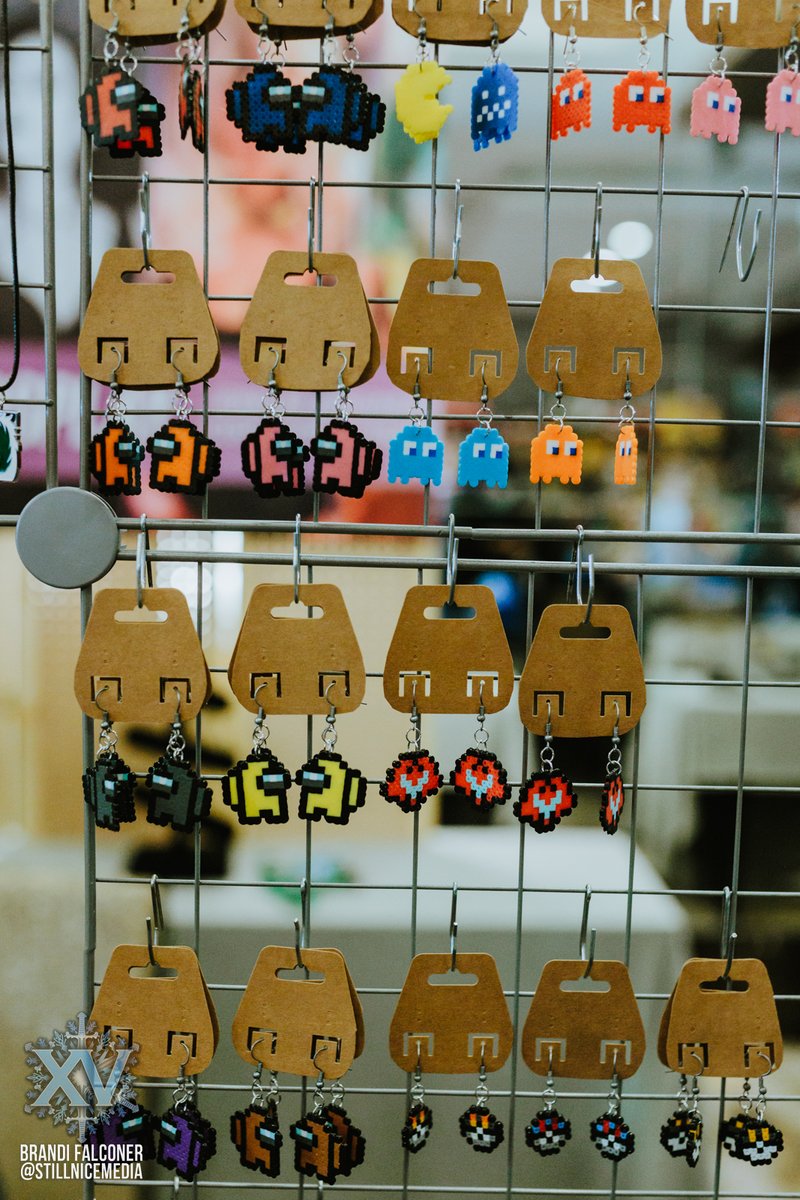 Shout out to our wonderful friends at Splendid Treasures for these SUS earrings and so many more treasures at their booth!